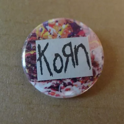 KORN Pinback Button PIN Badge BAND Nu Metal • $6