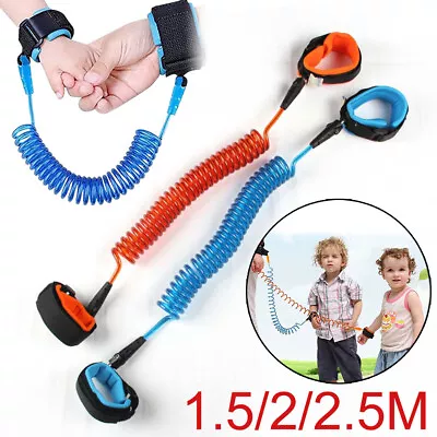 Baby Strap Safety Kids Walking Toddler Harness Anti-lost Leash Wrist Belt Hand • £11.33