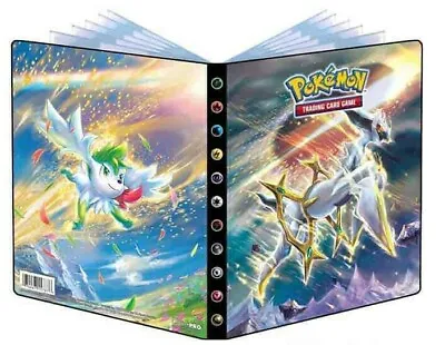 Pokemon Arceus Brilliant Stars 4 Pocket Portfolio Binder Ultra Pro • $12.55