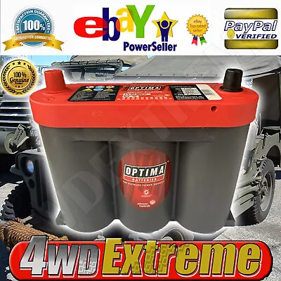 Optima Red Top Battery 6 Volt New Agm Jeep Willys Vintage Big Power Opt6v • $360