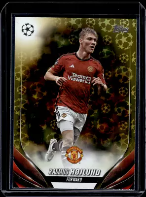 Topps Ucc Flagship 23-24 Rasmus Hojlund Manchester United Parallel Starball • £4.95