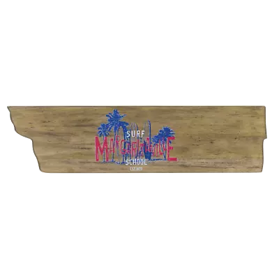 Margaritaville Directional Garden Sign Surf School • $45.83