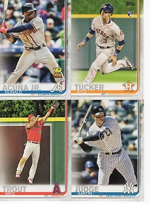 2019 Topps Series 1 Base Singles #1 - #199 Pick Your Player & Complete Your Set • $0.99