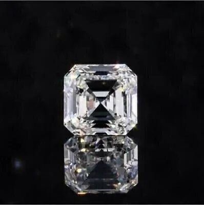 1 Ct CERTIFIED Natural Diamond Asscher Cut D Grade VVS1 +1 Free Gift Rec Z1 • £47.22