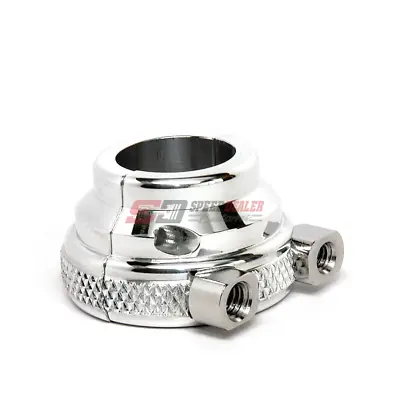 Motorcycle Throttle Housing For Harley Davidson Dual Cable 1 Inch - Knurled OD • $89.95