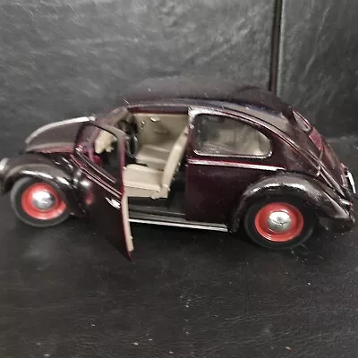 Solido Vw Beetle Bug 1/17 Coccinelle 1:17 Vintage Model Car With Issues • $12.99