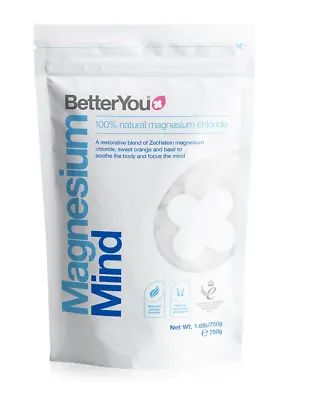 £6.99 • Buy BetterYou Magnesium Mind Bath Flakes With Revitalising Essential Oils - 750g