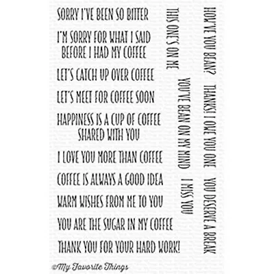 My Favorite Things - Coffee Break - Clear Stamp • £17.99