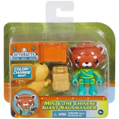 Octonauts Min And The Chinese Giant Salamander Playset Character Figure Toys • £12.95