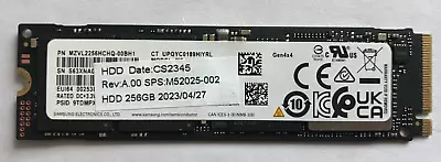 SAMSUNG 256GB M.2 NVMe SSD P/N MZVL2256HCHQ-00BH1 ( TESTED ) • £19.99