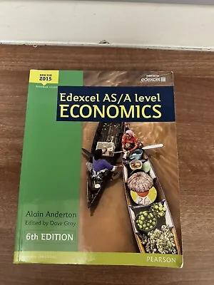 Edexcel AS/A Level Economics Student Book + Active Book By Dave Gray Alain... • £29.99