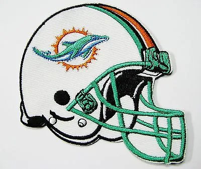 Lot Of (1) Nfl Miami Dolphins Helmet Patch Patches (type B) Item # 23 • $5.99