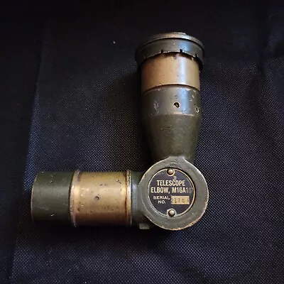 Vintage M16A1G WWII Elbow Telescope US Army Military Artillery • $55.99