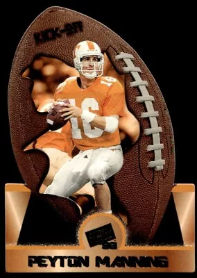 1998 Press Pass Kick-Off Peyton Manning Rookie Tennessee Volunteers #1 • $4