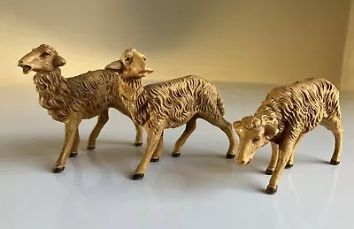 Vintage Nativity Sheep Figurines Made In Italy Lot Of 3 Marked • $24.99