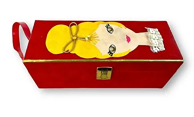 Vintage Donna Wig Storage Carry Case 12” Holds Wig In A Flip Or Pageboy • $14.96