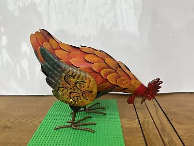 Metal Chicken Ornament- Stunning! • £20