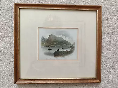 Framed Print Menai Straits & Bangor From Beaumaris - Anglesey • £3