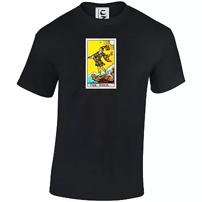 The Fool Tarot Arcana Card Celestial Goth T Shirt Adults Kids & Teen Sizes • £9.99