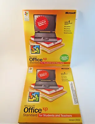 Microsoft Office XP Standard Students And Teachers Complete 2002 W/ Key • $5.99