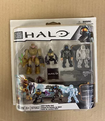 NEW RARE Halo Mega Bloks  ODST Battle Unit 97082 With Covenant Hunter • $84.47