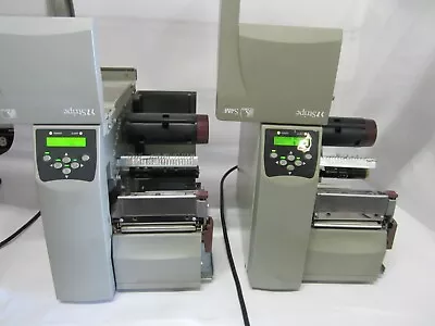Qty-2 Zebra S4m S4m00-2001-0700t S4m00-3001-0100t Thermal Label Printer Ethernet • $315