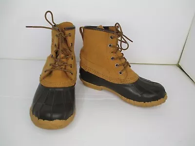 LaCrosse Women's Uplander II Rustic Brown/Tan Duck Boots Waterproof Unlined 8M • £91.59