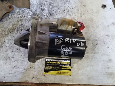 Ford  Falcon Bf Rtv Ute Lpg 4l  6cyl Starter Motor • $80