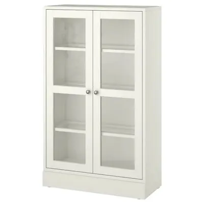 £12 • Buy IKEA Havsta White Glass Doors 134cm X 81cm X 3cm New - Collection Edinburgh EH6 