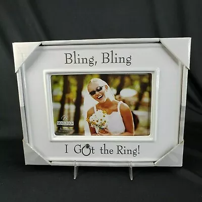 Malden Frame Bling Bling I Got The Ring Engagement Wedding Marriage FLAW • $11.99