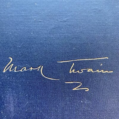 Vintage Antique 1924 Book MARK TWAIN'AUTOBIOGRAPHY VOLUME II  2 First Edition • $19.25