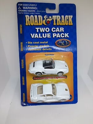 Porsche  Speedster & 959 White Lightning Pack Maisto Road & Track 1/64 Scale B74 • $14.99