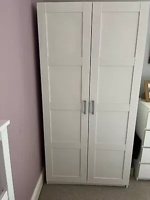 IKEA Pax Double Wardrobe With Bergsbo Doors 100 Cm*60cm*200cm • £45