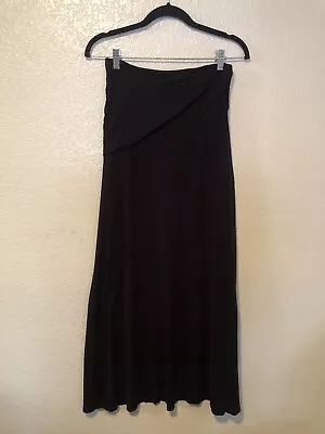 Bobeau Wear Two Ways Maxi Skirt Or Midi Tube Dress Black Women's Size Small • £12.64