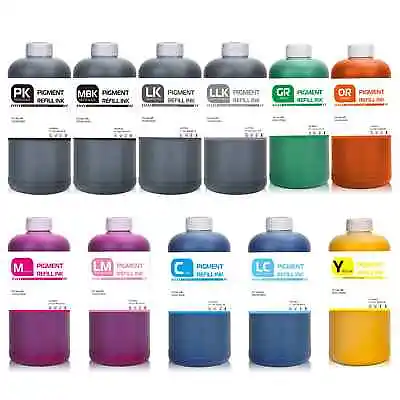 11colors 1000ml Pigment Ink For For EPSON Stylus PRO P5000 4900 4910 Printer • $720