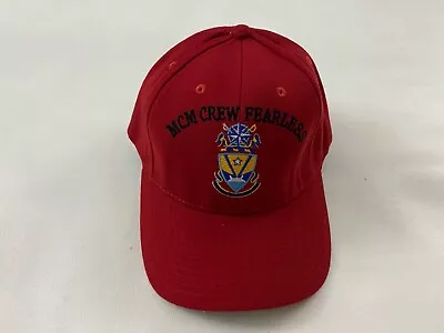 MCM CREW FEARLESS DCTT The Corps United States Navy SNAPBACK ONE Size • $27.99