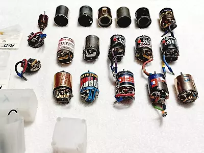 Vintage Rc Lot Of Reedy Trinity Epic Sapphire Electric 540 Motors & Parts 1/10 • $149