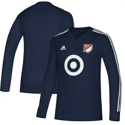 Adidas MLS All Star 2018 Training Jersey Navy/White CW3510  • $30