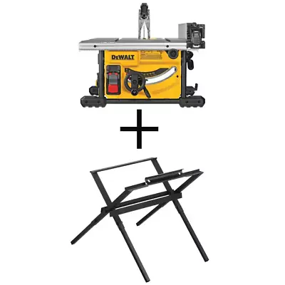 15 Amp Corded 8-1/4 In. Compact Jobsite Table Saw And Compact Table Saw Stand • $523.12