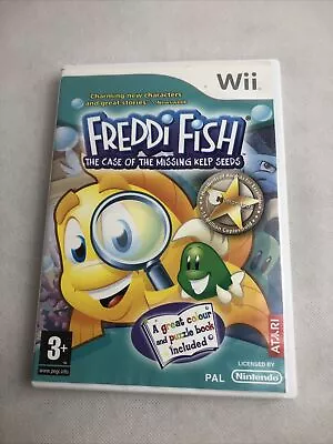 Freddi Fish - The Case Of The Missing Kelp- Nintendo Wii No Manual Free Postage • $24.95