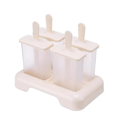 $6.97 • Buy 4/9 Cells Block Moulds Ice Cream Mold Icy Pole Jelly Pop Popsicle Maker Mould