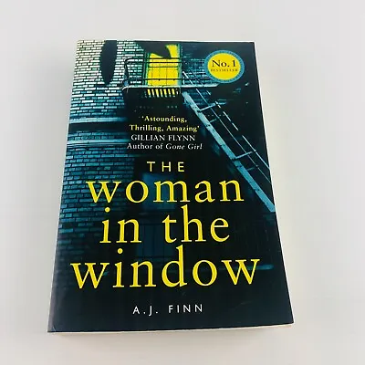 $18.95 • Buy The Woman In The Window By A.J. Finn Thriller Fiction Large Paperback Book