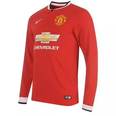 Nike Manchester United 2014-15 Long Sleeve Home Shirt SIZE XL • $63.01