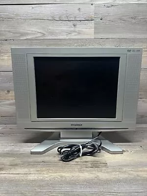 SYLVANIA   LCD TV/DVD Combo  15”w/  Tested Works • $89.99