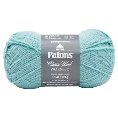 Patons® Classic Wool Worsted (Bag Of 5) Yarn Pack • $17.45