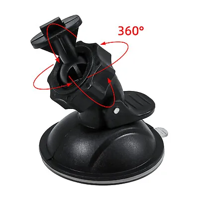 Car DVR Mount Holder Sucker Black Bracket For Nextbase Dash Cam DVR HD Camera • $8.09