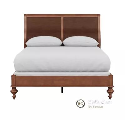 Ethan Allen Cayman Queen Bed Fin# 253 English Toffee **EUC** • $1999