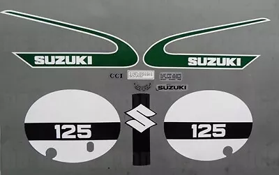 1974 Suzuki TM125 Decals 10pc Sticker Restoration Aufklebers 74' Challenger • $93.99