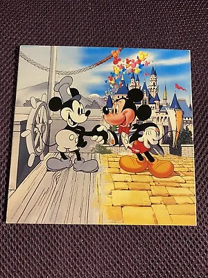 Disney 60 Years With You Mickey Mouse .999 Pure Silver Coin Rarities Mint 1987 • $34