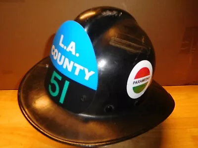 EMERGENCY LA County Squad 51 Fire Helmet-Johnny Gage • $99.99